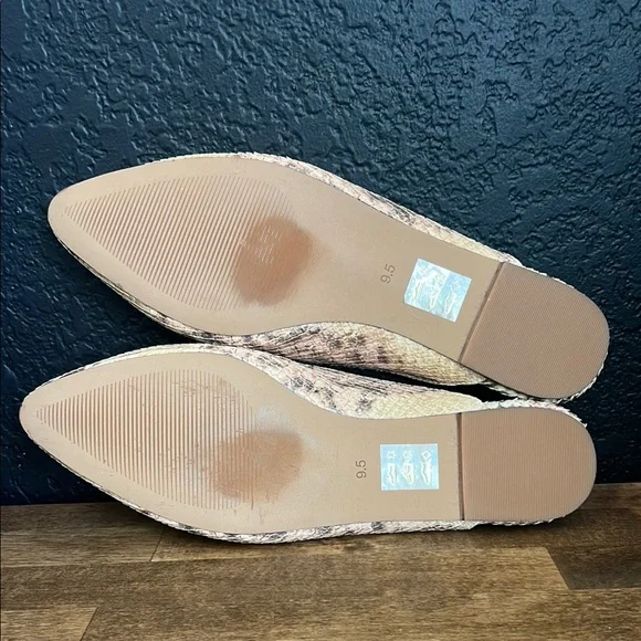 Madewell Women’s Snakeskin Patterned Mules Size 9.5 - Picture 5 of 5